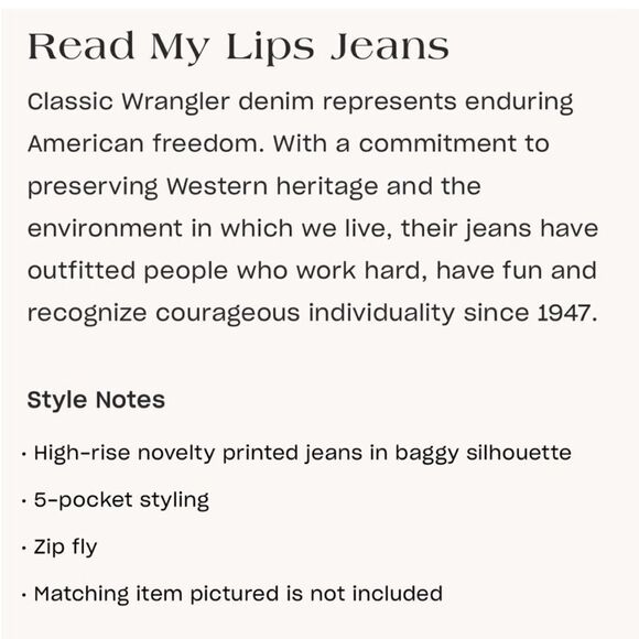 WRANGLER READ MY LIPS JEANS BARREL 652 HIGH RISE BARREL - HTF RARE SIZE 27 - Picture 6 of 14